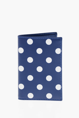 Portacarte in Pelle a Pois
