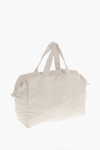 Borsa Tote In Nylon con Stampa Frontale