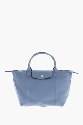 Borsa Tote In Pelle a Tinta Unita