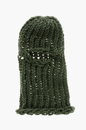 Solid-Color Braided Balaclava