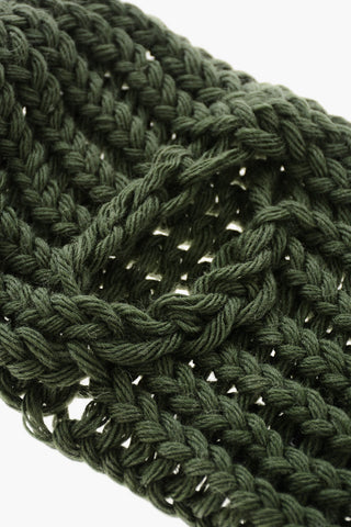 Solid-Color Braided Balaclava