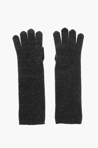 Guanti a Tinta Unita in Cashmere