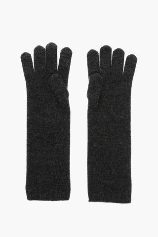 Guanti a Tinta Unita in Cashmere