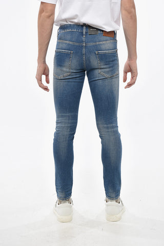 Regular Fit COOL GUN Jeans with Logoed Button 16cm