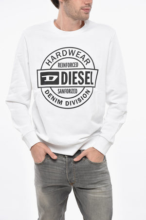 Crewneck Sweatshirt HARD WEAR With Front Print