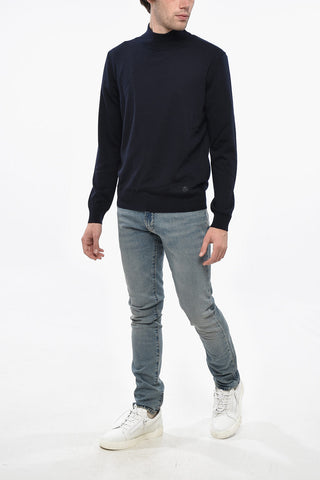 Virgin Wool Turtleneck Sweater