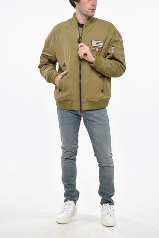 Bomber CYPRUS Imbottito con Collo in Pelliccia