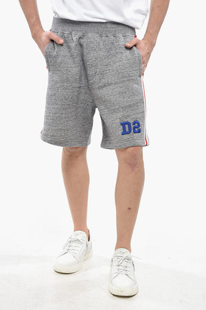 Brushed Cotton Shorts RELAX FIT with Embossed Monogram