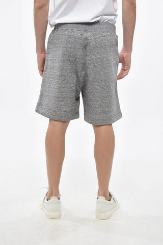 Brushed Cotton Shorts RELAX FIT with Embossed Monogram