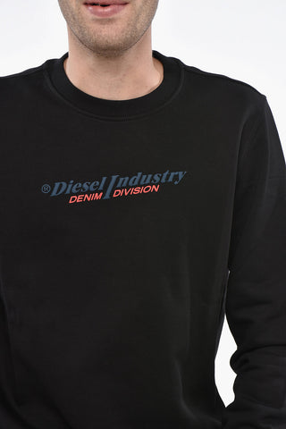 Sweatshirt Mit Rundhalsausschnitt INDUSTRY Aus Angerauter Baumwolle Mit Reliefdruck