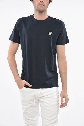 Crew-Neck T-Shirt DIEGOS with Appliqué Logo