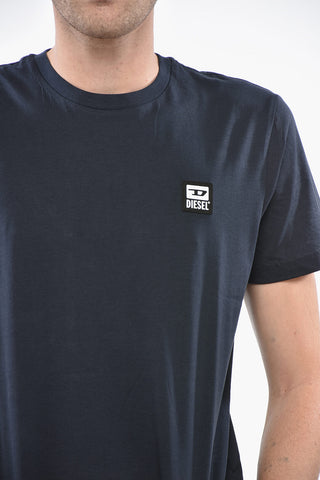 Crew-Neck T-Shirt DIEGOS with Appliqué Logo