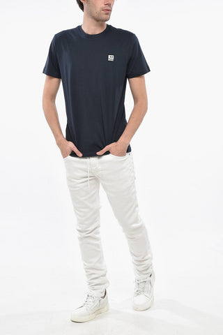 Crew-Neck T-Shirt DIEGOS with Appliqué Logo