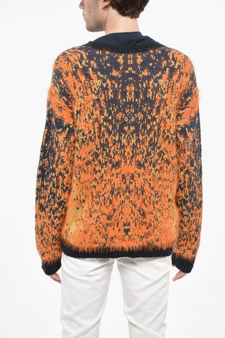 RED TAG Cardigan RANGER Wool-Blend Eyelash