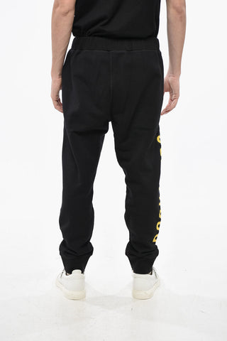 Fleeced Cotton SKI FIT Joggers with Contrasting Logo