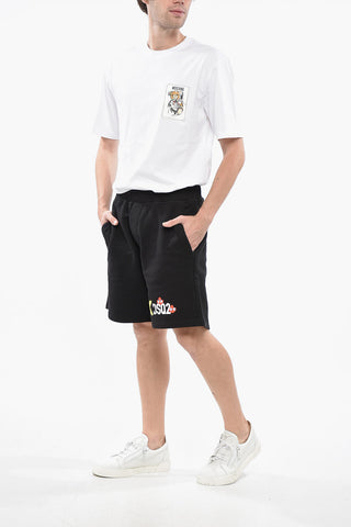 PAC-MAN Plain Shorts RELAX FIT with Front Print