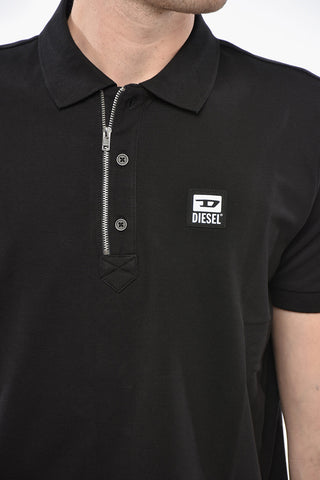 Polo HARRY with Buttons and Half Zip