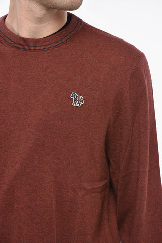 PS Cotton Blend ZEB BAD Crew-neck Sweater