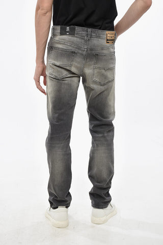 Jeans Slim Fit BUSTER aus Delavè-Denim 18cm