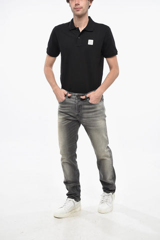 Jeans Slim Fit BUSTER aus Delavè-Denim 18cm