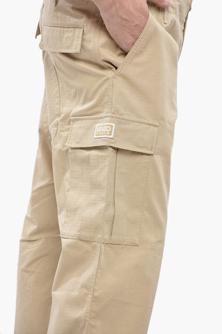 Solid Color Lightweight Cotton Cargo Pants