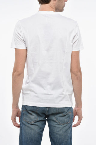 Cotton T-Shirt DIEGOR with Embossed Print