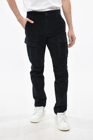 Ribbed Velour Cargo Trousers ARGY