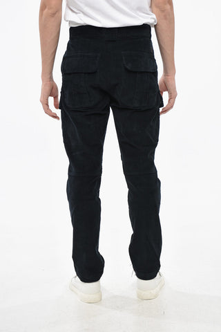 Ribbed Velour Cargo Trousers ARGY