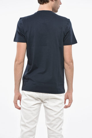 T-Shirt Aus Baumwolle DIEGOR Mit Reliefdruck