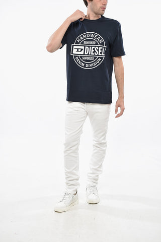 Crewneck T-Shirt HARD WEAR With Front Print