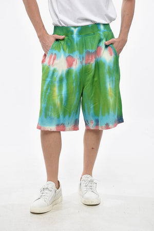 Shorts YOYO FIT Tie-Dye Effect with Elastic Waistband