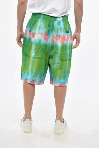 Shorts YOYO FIT Effetto Tie-Dye con Elastico in Vita