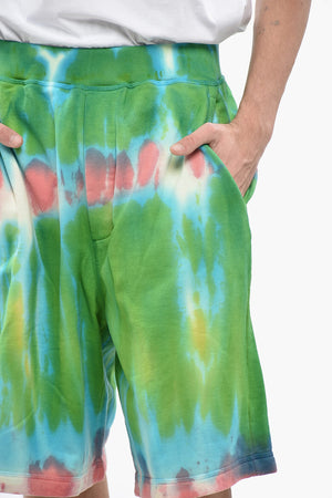 Shorts YOYO FIT Tie-Dye Effect with Elastic Waistband