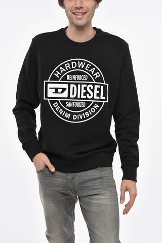 Sweatshirt Mit Rundhalsausschnitt HARD WEAR Mit Frontprint