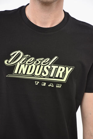 Crew-Neck T-Shirt INDUSTRY with Raised Logo