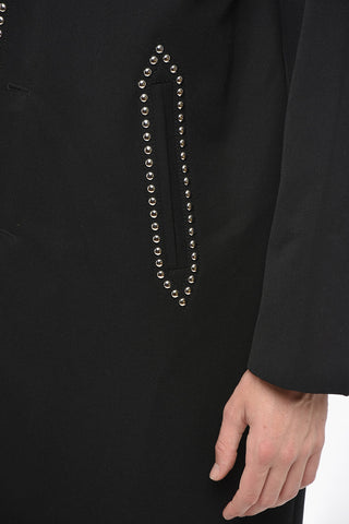 Relaxed Fit Coat ROCK AND ROLL with Studs