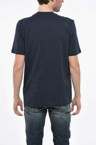 Crew-Neck T-Shirt INDUSTRY with Embossed Logo