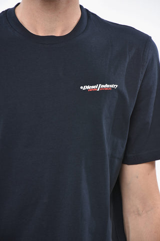 Crew-Neck T-Shirt INDUSTRY with Embossed Logo