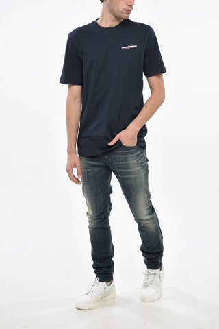 Crew-Neck T-Shirt INDUSTRY with Embossed Logo