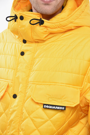Maxi Utility-Jacke wattiert und gesteppt