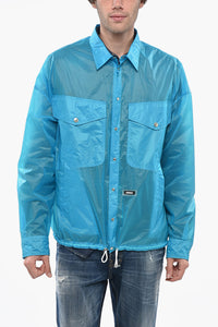 Utility-Overshirt aus kariertem Ripstop