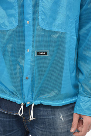 Overshirt Utility a Quadri Rip Stop