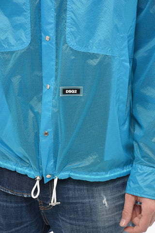 Overshirt Utility a Quadri Rip Stop