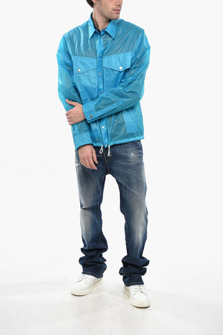 Overshirt Utility a Quadri Rip Stop