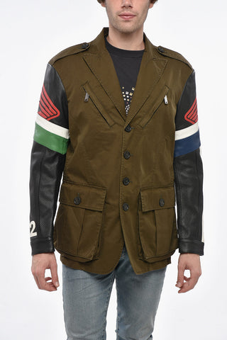 Giacca Utility HONDA Con Maniche in Pelle