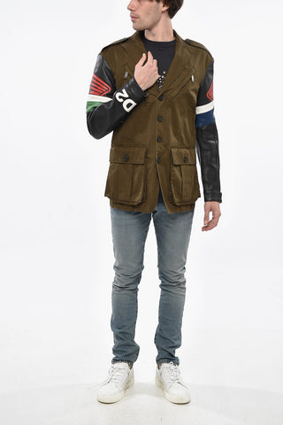Giacca Utility HONDA Con Maniche in Pelle