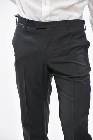 Stretch Virgin Wool Skinny Fit Pants