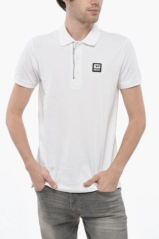Polo HARRY with Buttons and Half Zip