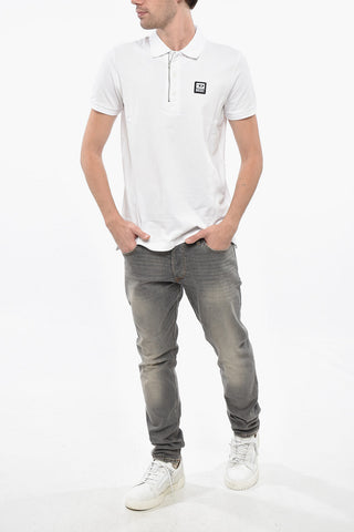 Polo HARRY with Buttons and Half Zip