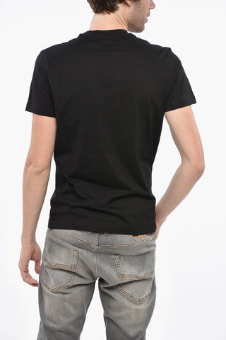 Cotton INDUSTRY TEAM T-Shirt with Ton sur Ton Print